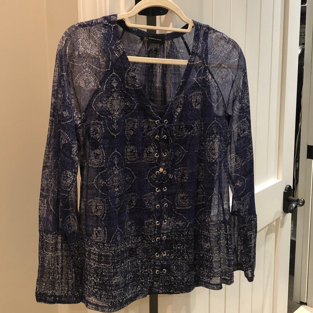 INC Concepts Long Sleeved Blouse